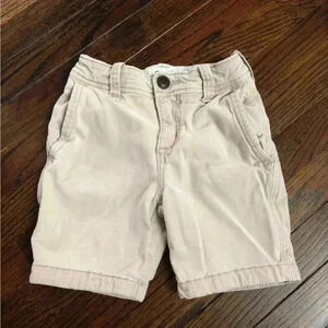 abercrombie kids boys (5/6) khaki shorts